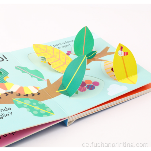 Custom Printing Die-Cut verschiedene Shape Board Book Buch